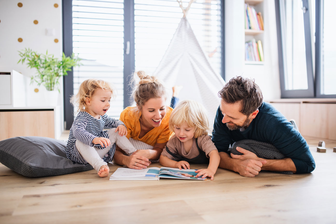 Family in the Floor