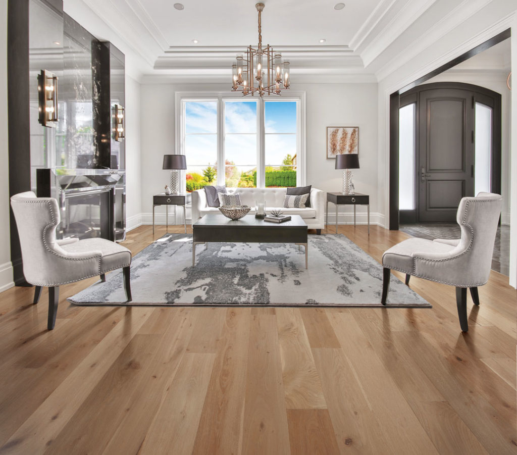 Vicorian Manor Hayes Engineered Hardwood Room Scene