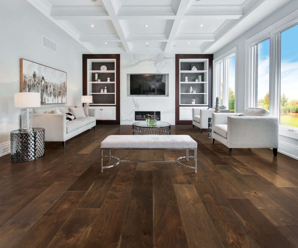 Vicorian Manor Thames Engineered Hardwood Room Scene